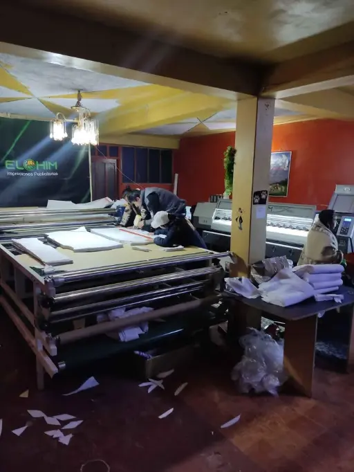 calandrado de camisetas y tela por rollo sublimado digital